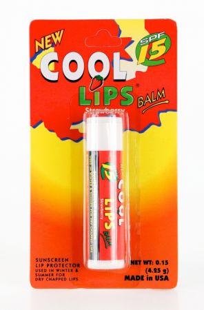 Cool Lips Ajakpol Balzsam (Eper) SPF 15